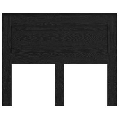 Testiera con testiera Rovere Nero 135 cm Legno multistrato