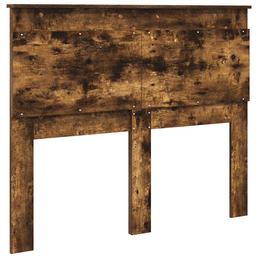 Testiera con testiera Rovere fumé 135 cm Legno multistrato