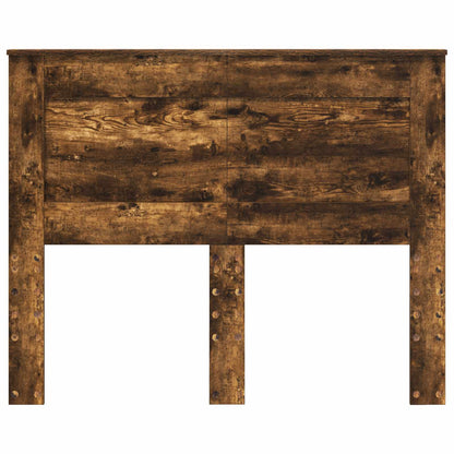 Testiera con testiera Rovere fumé 135 cm Legno multistrato