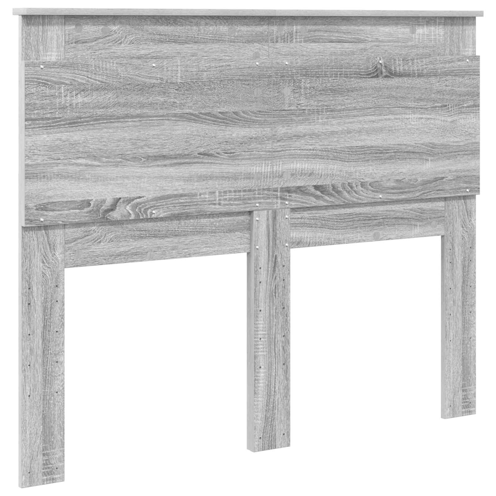 Testiera con testiera Grigio Sonoma 135 cm Legno multistrato | homemem39