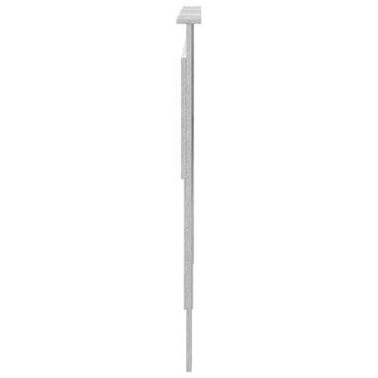 Testiera con testiera Grigio cemento 120 cm Legno multistrato | homemem39
