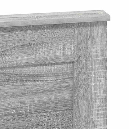 Testiera con testiera Grigio Sonoma 120 cm Legno multistrato | homemem39