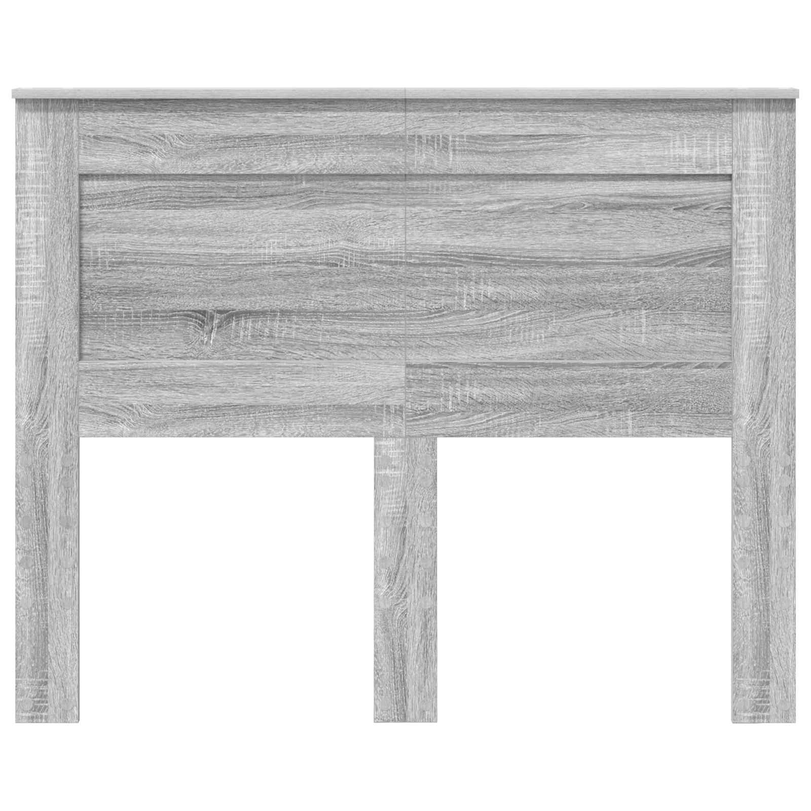 Testiera con testiera Grigio Sonoma 120 cm Legno multistrato | homemem39