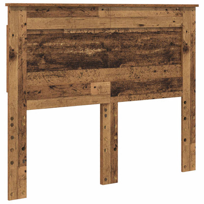Testiera con testiera Legno vecchio 120 cm Legno multistrato