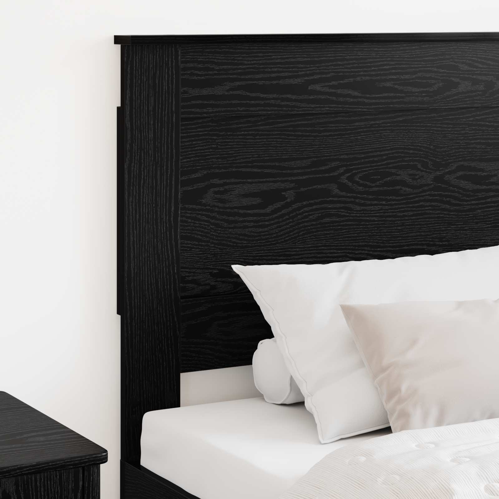 Testiera con testiera Rovere Nero 100 cm Legno multistrato | homemem39