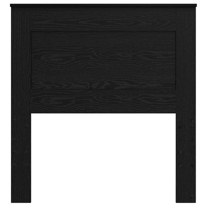 Testiera con testiera Rovere Nero 100 cm Legno multistrato