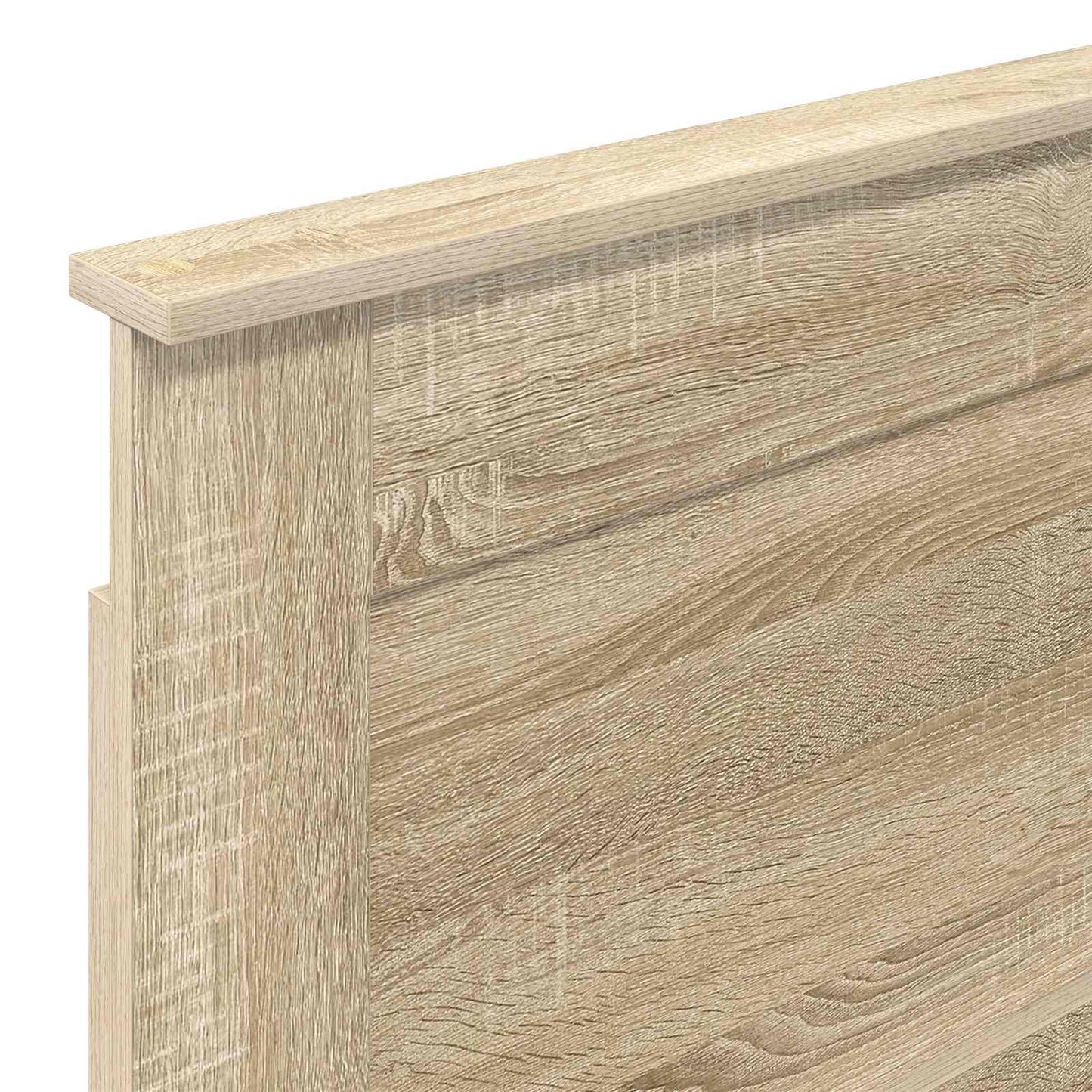 Testiera con testiera Rovere Sonoma 100 cm Legno multistrato