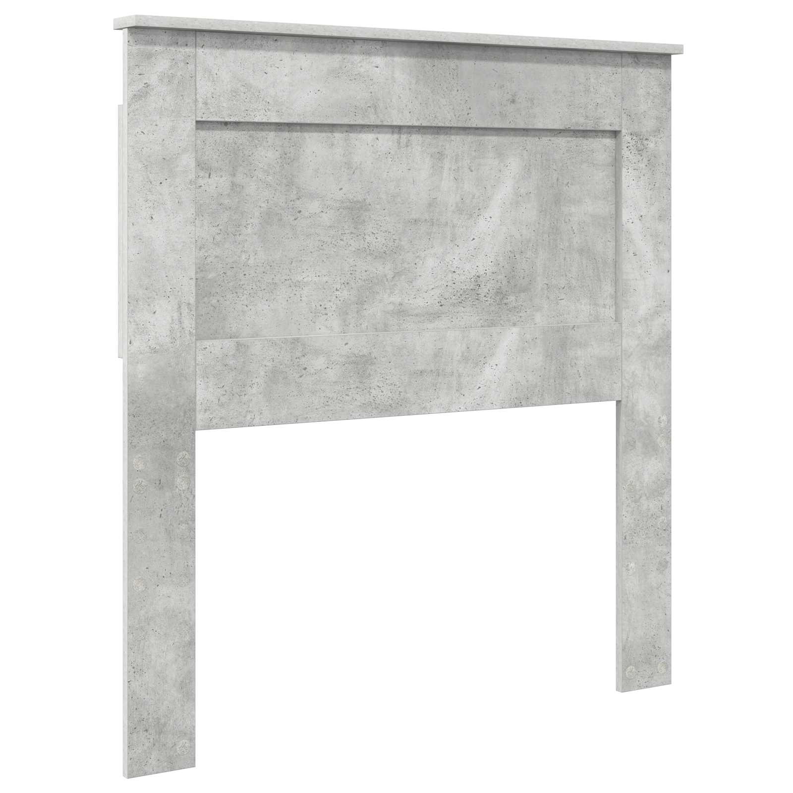 Testiera con testiera Grigio cemento 100 cm Legno multistrato | homemem39