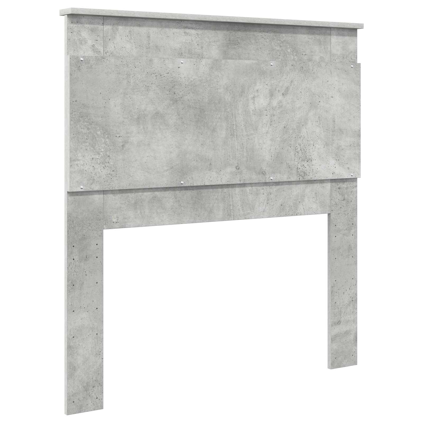 Testiera con testiera Grigio cemento 100 cm Legno multistrato | homemem39