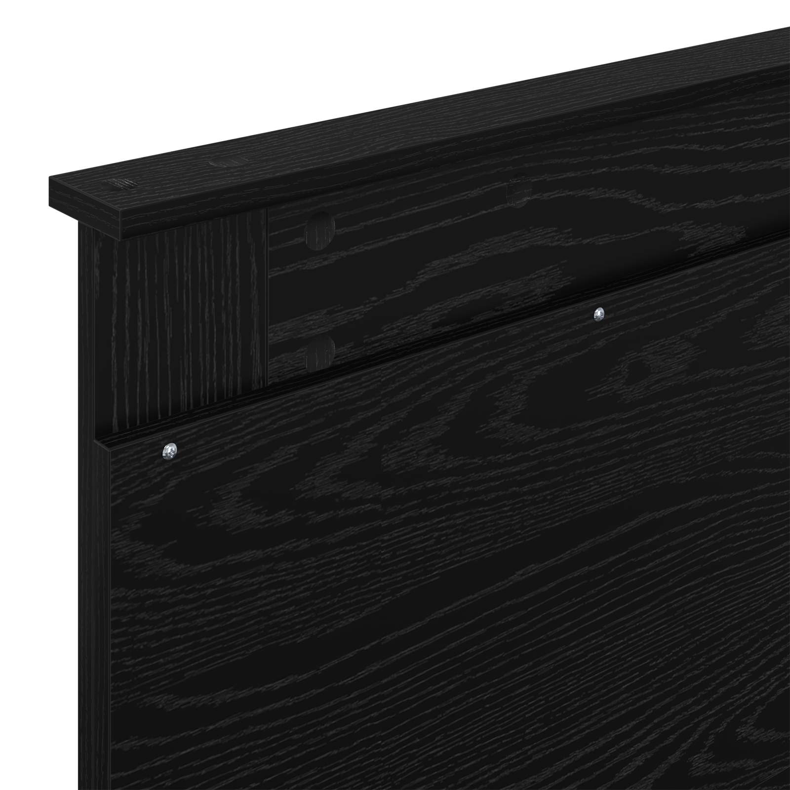 Testiera con testiera Rovere Nero 90 cm Legno multistrato | homemem39