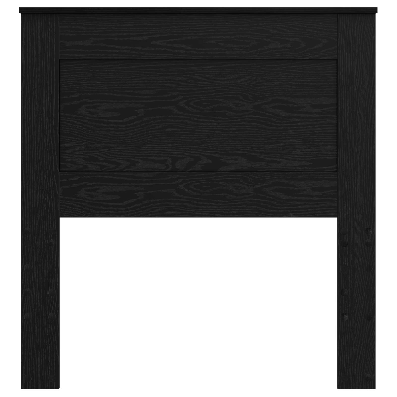 Testiera con testiera Rovere Nero 90 cm Legno multistrato | homemem39