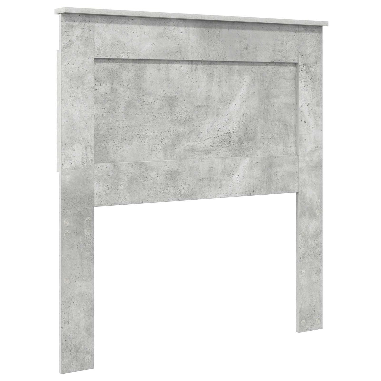 Testiera con testiera Grigio cemento 90 cm Legno multistrato | homemem39