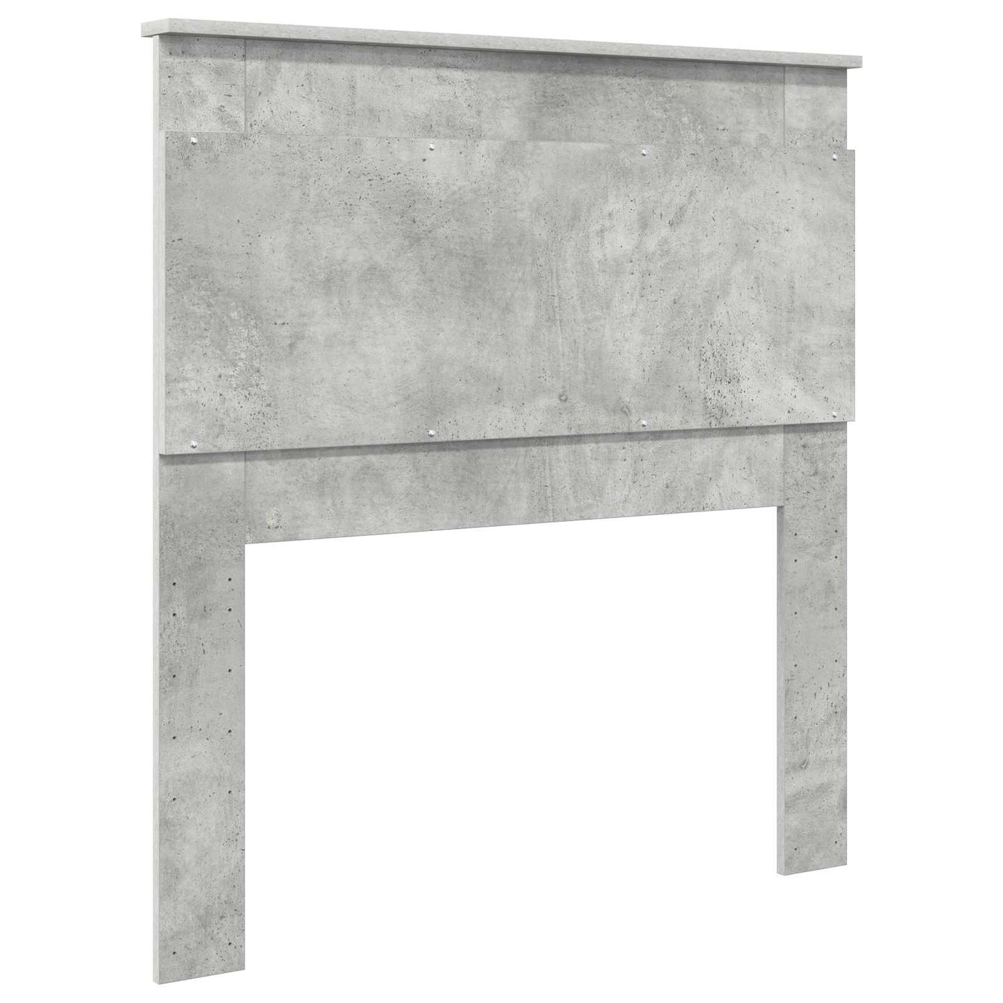 Testiera con testiera Grigio cemento 90 cm Legno multistrato | homemem39