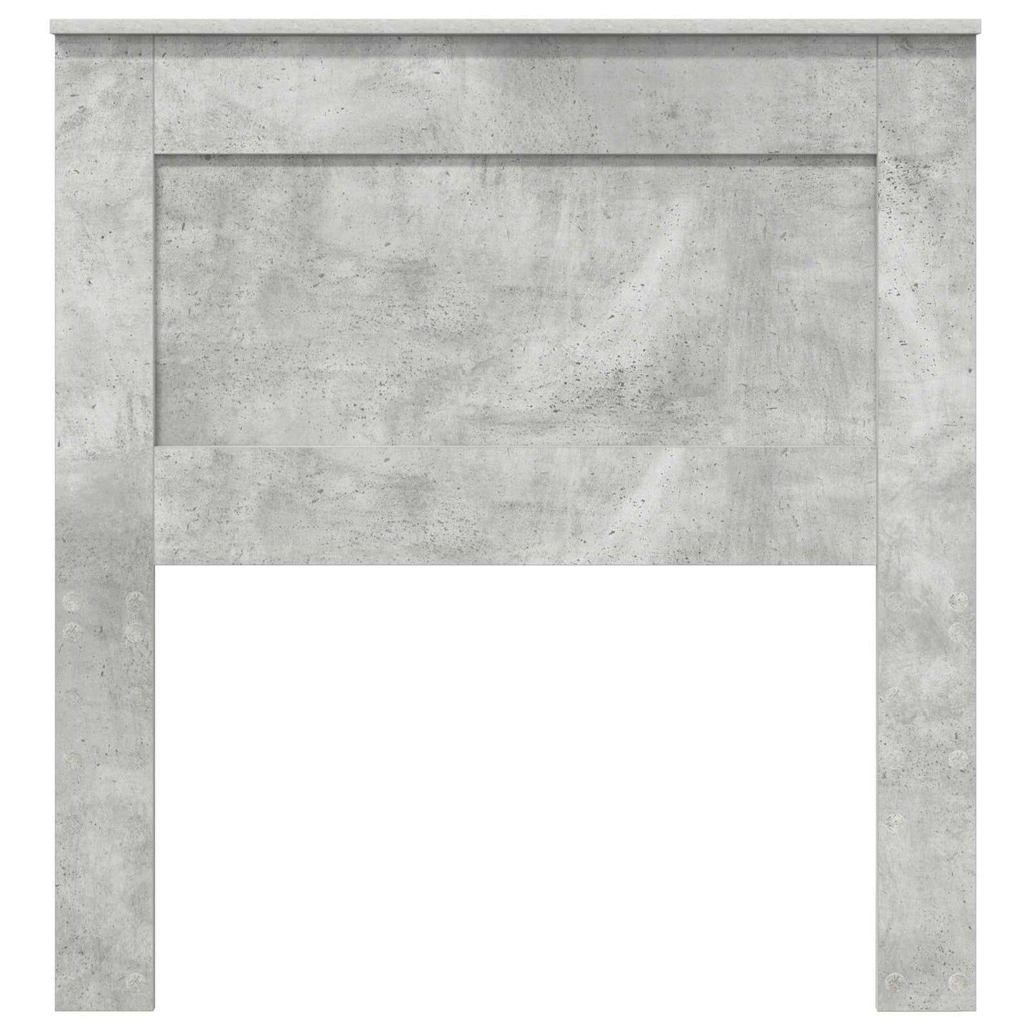 Testiera con testiera Grigio cemento 90 cm Legno multistrato | homemem39