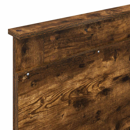 Testiera con testiera Rovere fumé 90 cm Legno multistrato