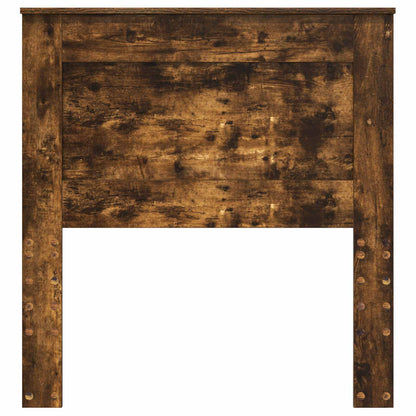 Testiera con testiera Rovere fumé 90 cm Legno multistrato