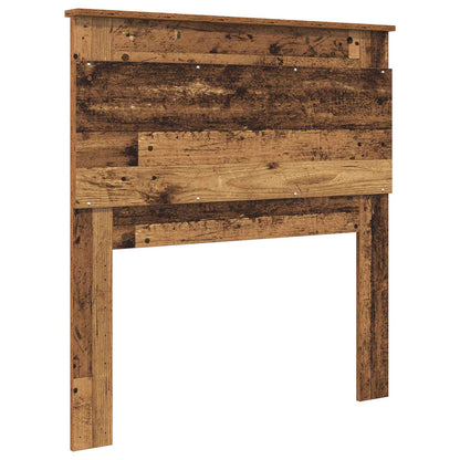 Testiera con testiera Legno vecchio 90 cm Legno multistrato | homemem39
