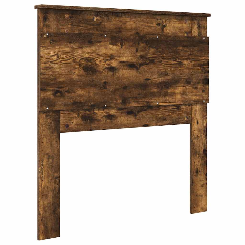 Testiera con testiera Rovere fumé 80 cm Legno multistrato