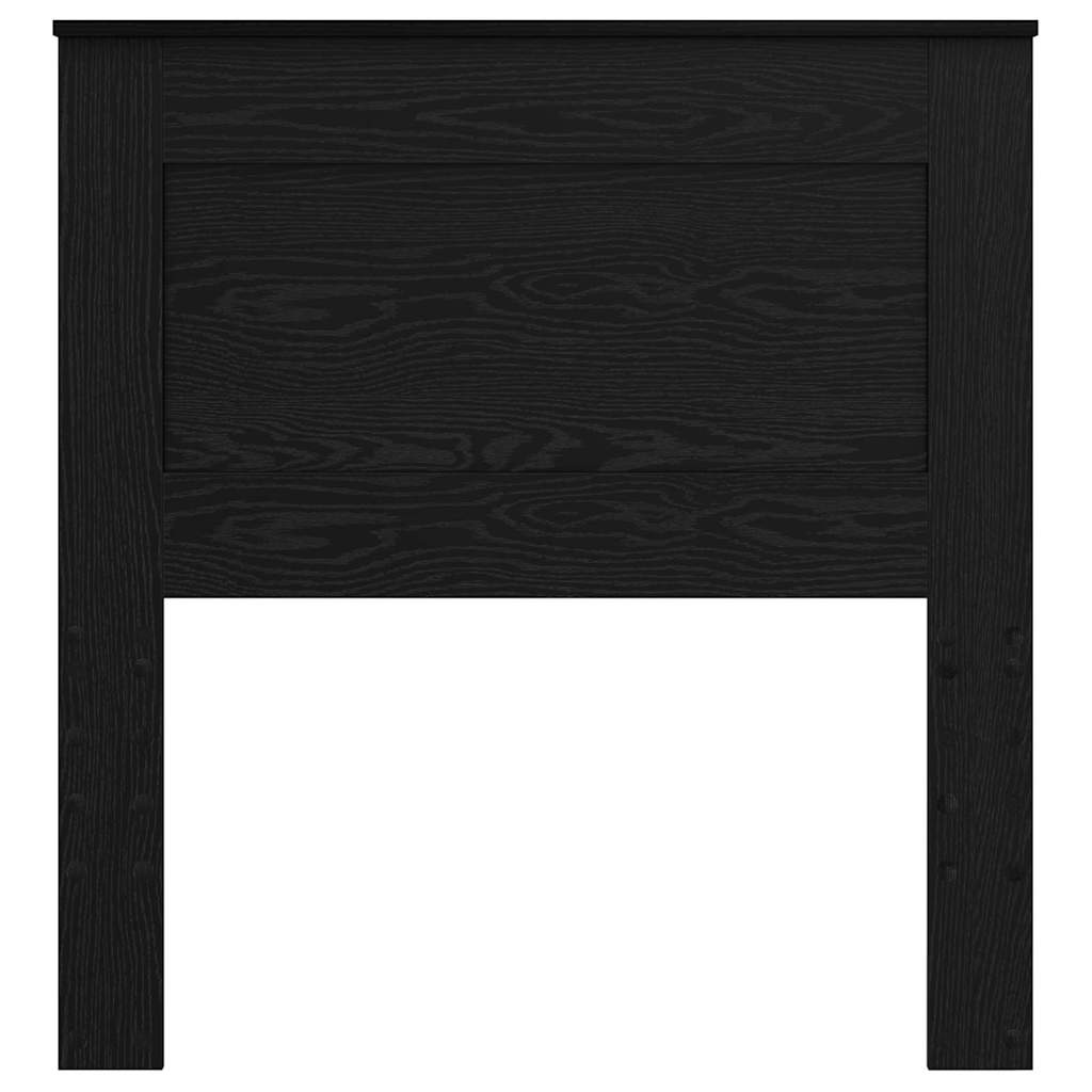 Testiera con testiera Rovere Nero 75 cm Legno multistrato