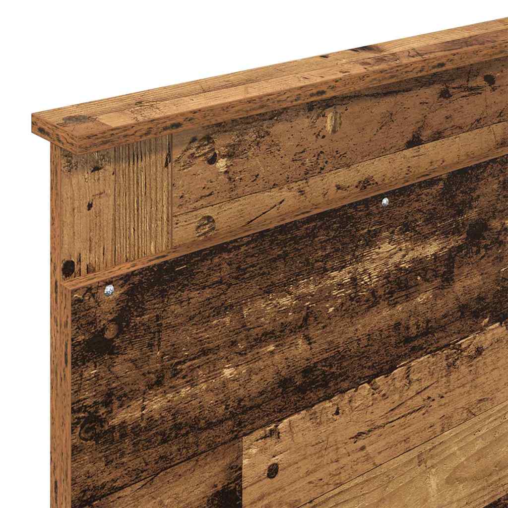 Testiera con testiera Legno vecchio 75 cm Legno multistrato