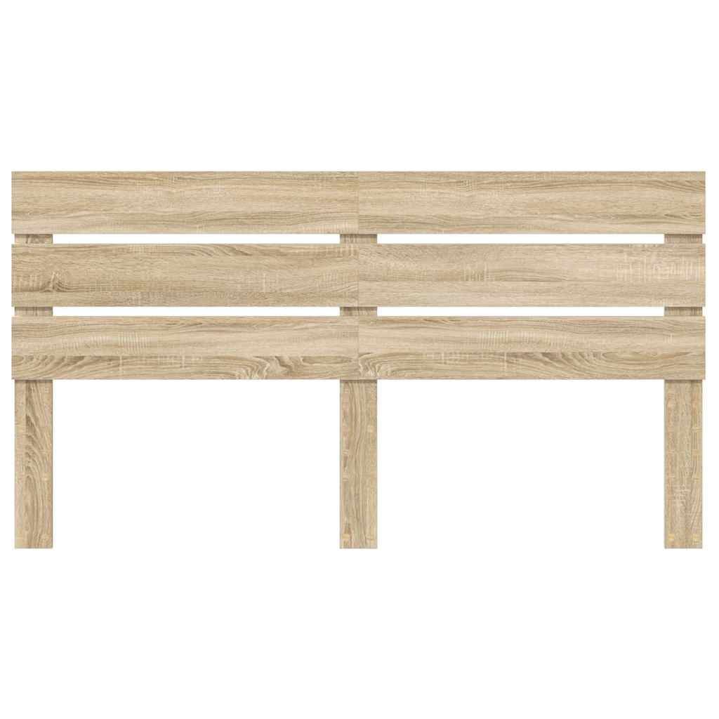 Testiera con testiera Rovere Sonoma 160 cm Legno multistrato