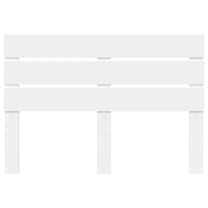 Testiera con testiera Bianco 150 cm Legno multistrato