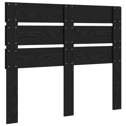 Testiera con testiera Rovere Nero 135 cm Legno multistrato