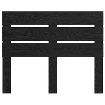 Testiera con testiera Rovere Nero 135 cm Legno multistrato