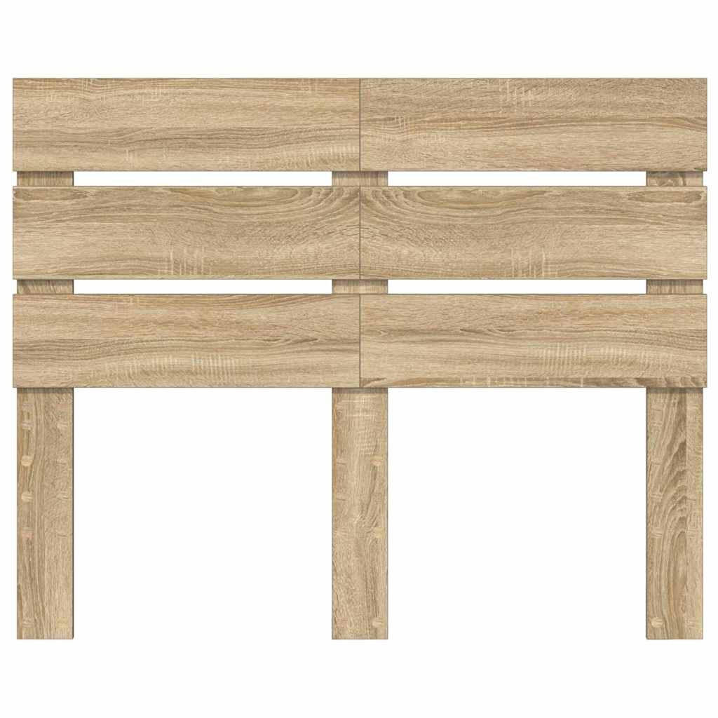 Testiera con testiera Rovere Sonoma 120 cm Legno multistrato