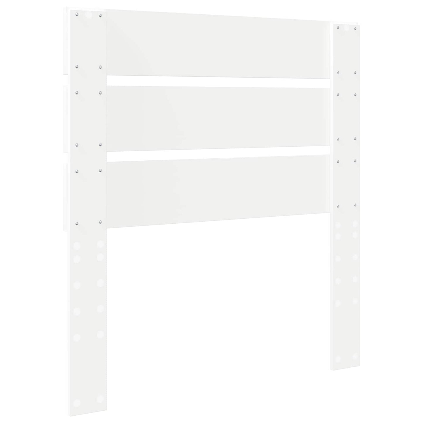 Testiera Bianco Legno multistrato | homemem39