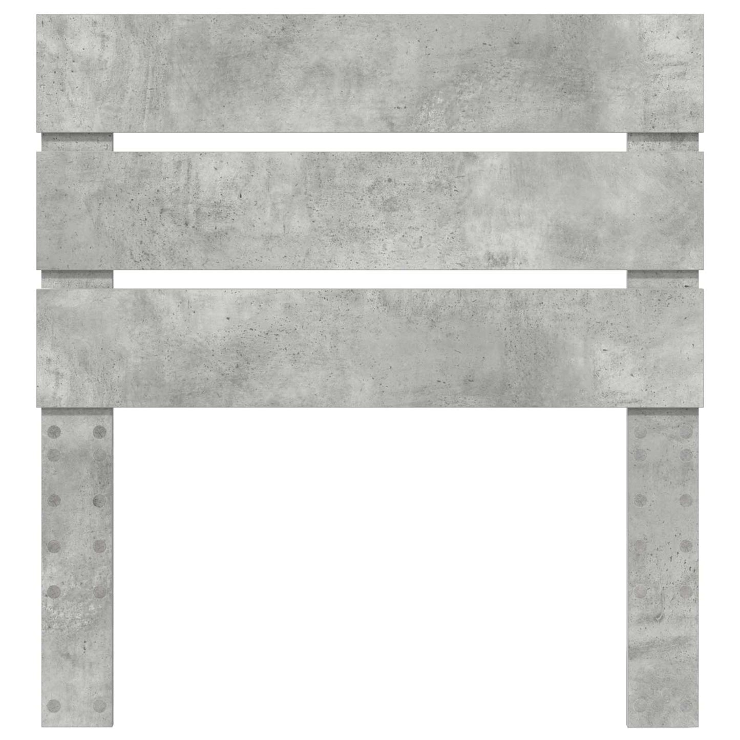 Testiera Grigio cemento Legno ingegnerizzato