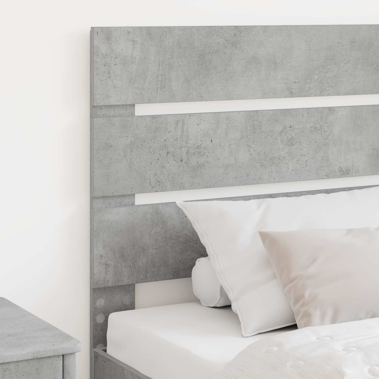 Testiera Grigio cemento Legno multistrato | homemem39
