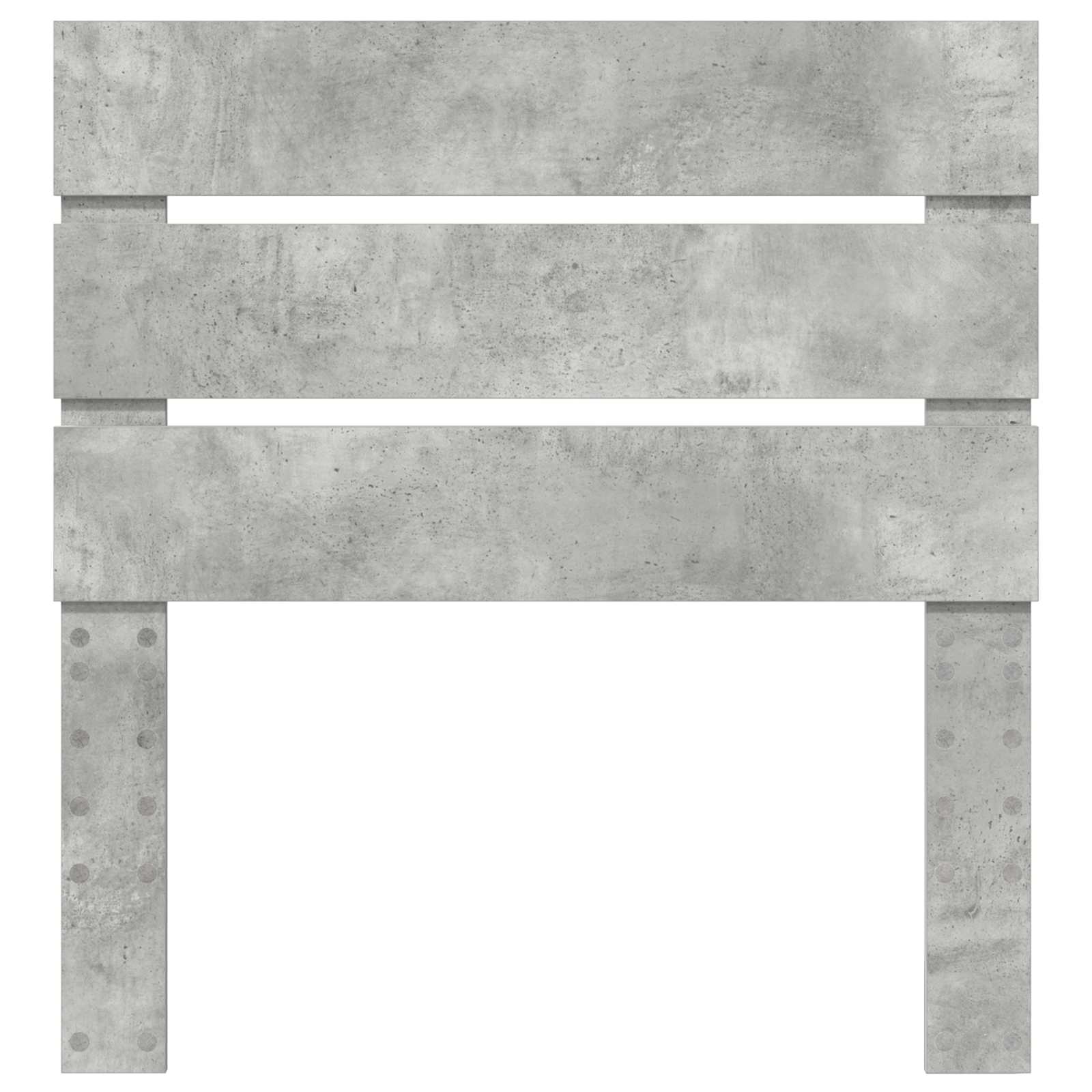 Testiera Grigio cemento Legno multistrato | homemem39