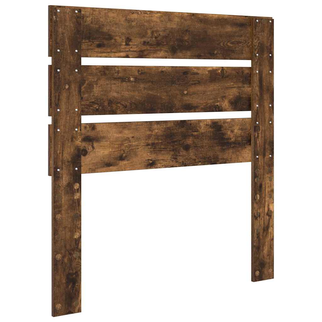 Testiera con testiera Rovere fumé 90 cm Legno multistrato