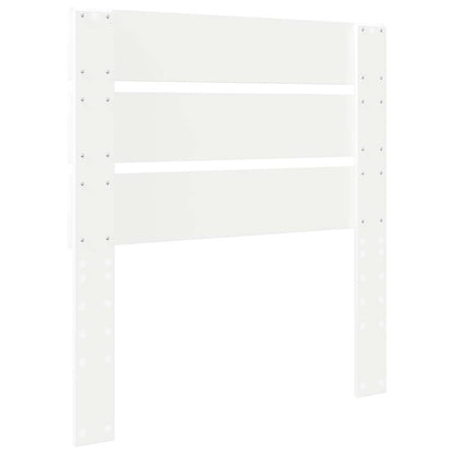 Testiera con testiera Bianco 80 cm Legno multistrato