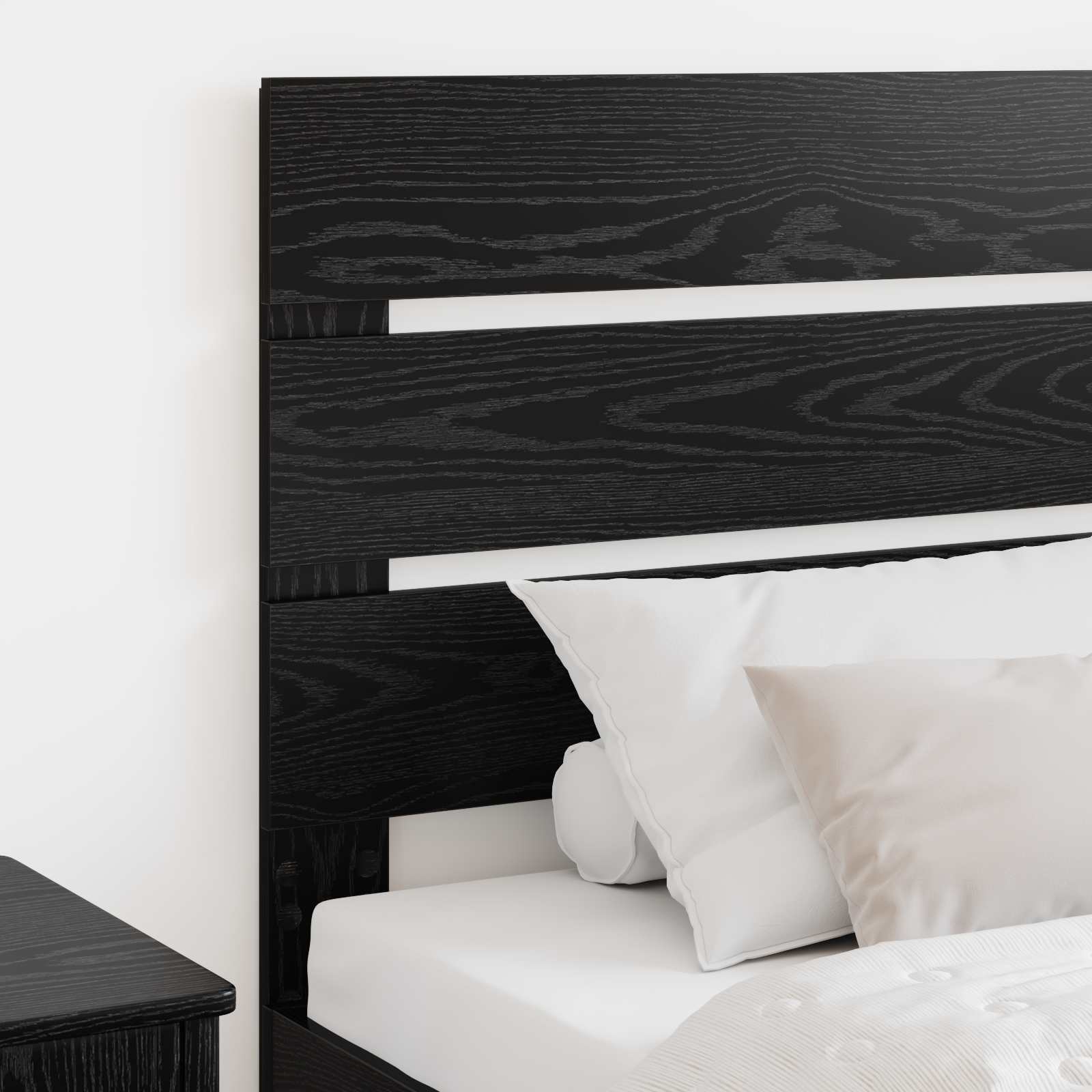 Testiera Rovere Nero Legno multistrato | homemem39
