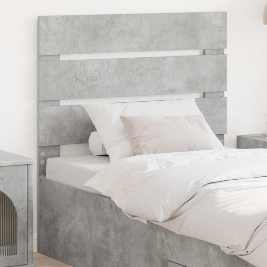 Testiera Grigio cemento Legno multistrato | homemem39