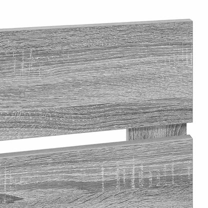 Testiera con testiera Grigio Sonoma 75 cm Legno multistrato