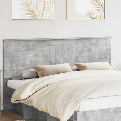 Testiera Grigio Cemento 100 cm Legno ingegnerizzato | homemem39