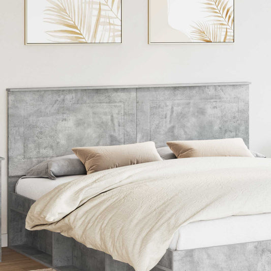 Testiera Grigio Cemento 100 cm Legno ingegnerizzato | homemem39