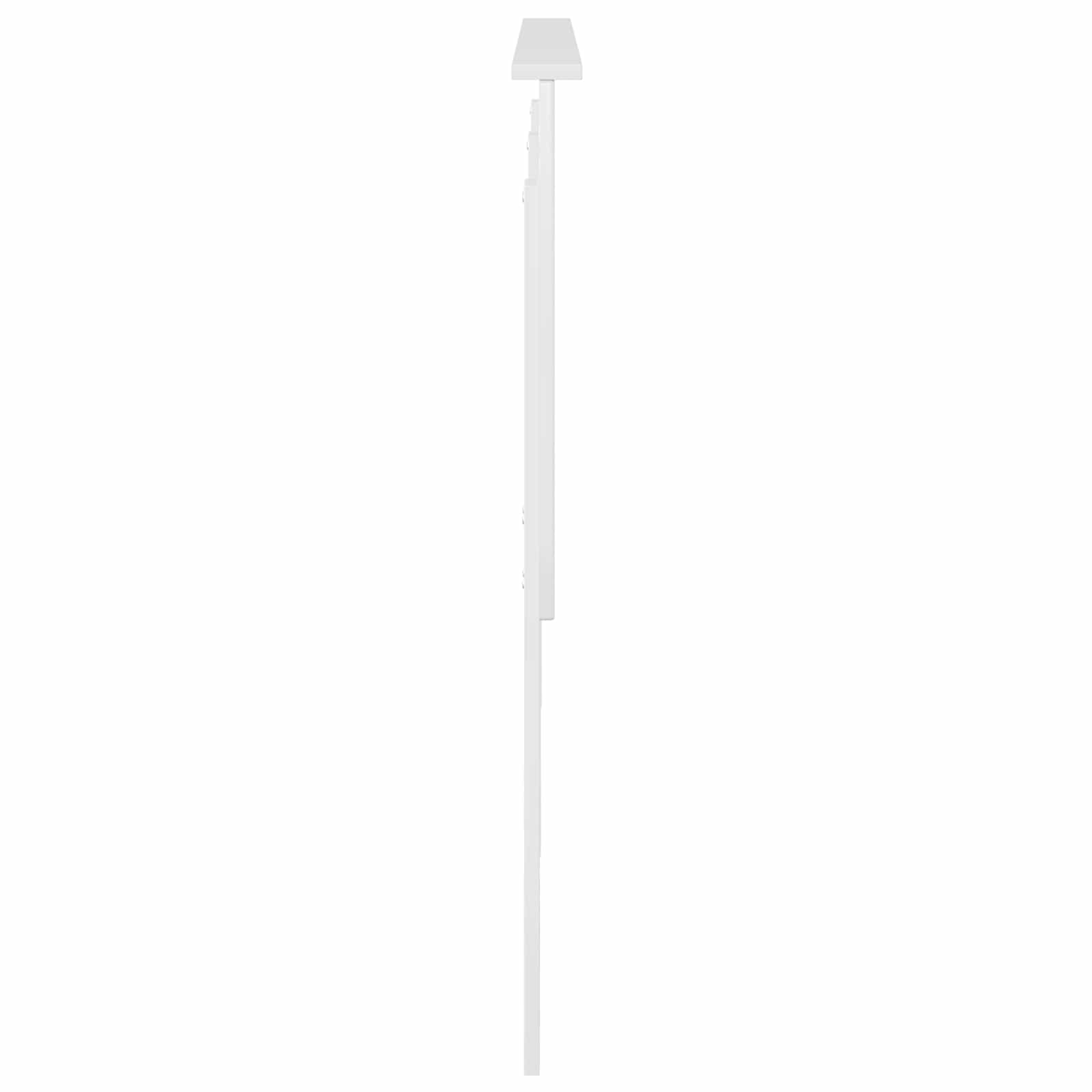 Testiera Bianco Lucido 100 cm Legno ingegnerizzato | homemem39