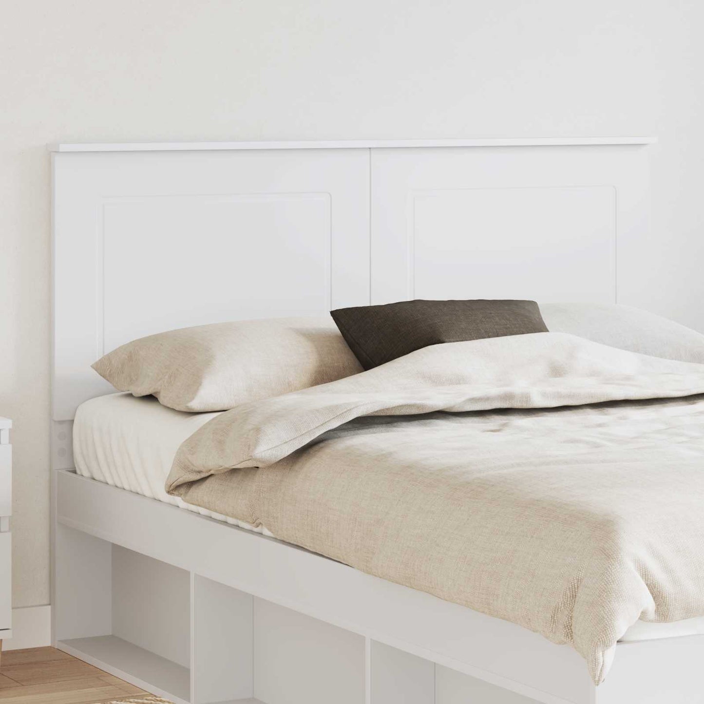 Testiera Bianco 100 cm Legno ingegnerizzato