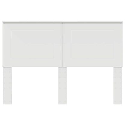 Testiera con testiera Bianco 160 cm Legno multistrato