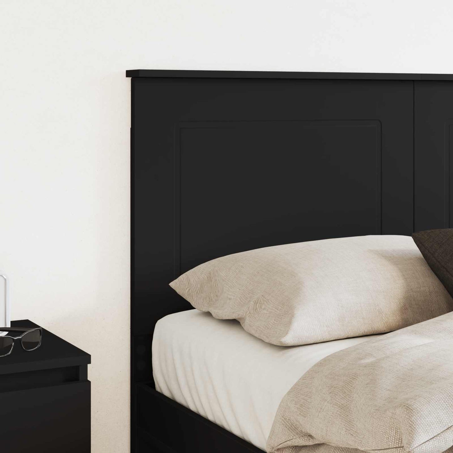 Testiera Rovere Nero 100 cm Legno ingegnerizzato | homemem39