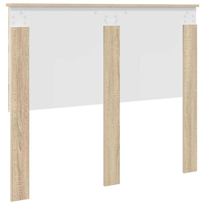 Testiera con testiera Rovere Sonoma 135 cm Legno multistrato