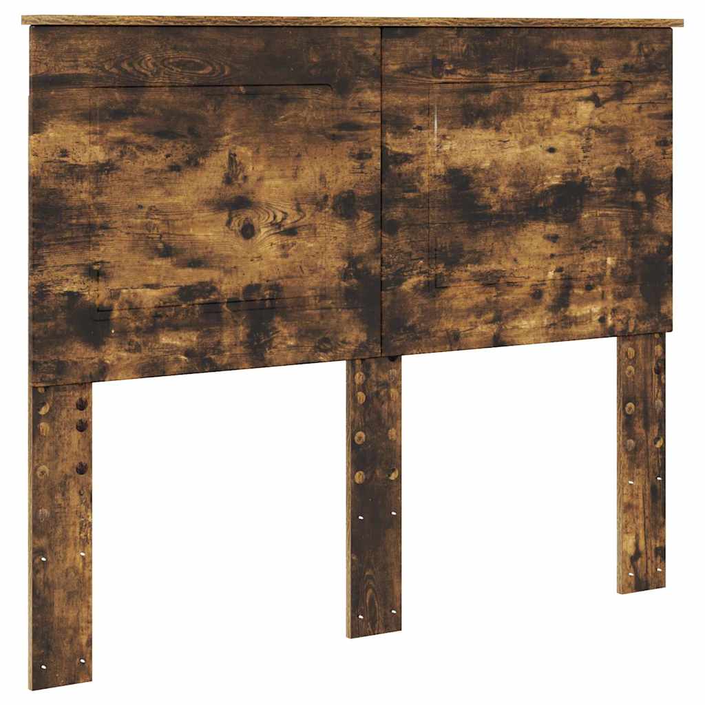 Testiera con testiera Rovere fumé 135 cm Legno multistrato