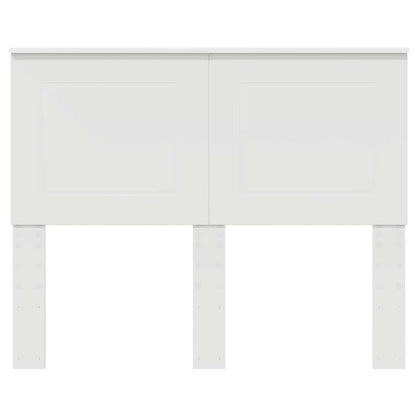 Testiera con testiera Bianco 120 cm Legno multistrato