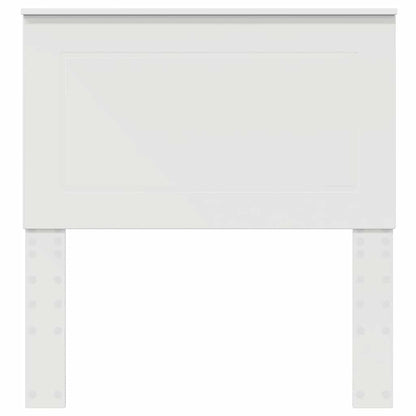 Testiera con testiera Bianco 80 cm Legno multistrato