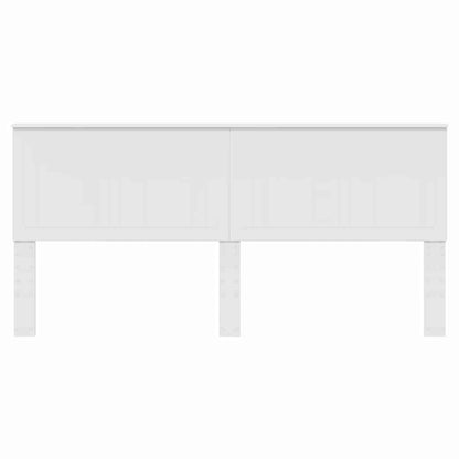 Testiera con testiera Bianco 200 cm Legno multistrato