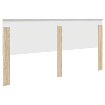 Testiera con testiera Rovere Sonoma 200 cm Legno multistrato